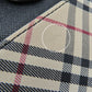 BURBERRY Shoulder Bag Canvas, Leather black Women Used Authentic