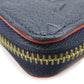 LOUIS VUITTON Long Wallet Purse M62121 Monogram Ann Platt Marine Rouge Zippy wallet Women Used Authentic