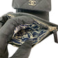 CHANEL Tri-fold wallet Matt caviar skin black Matrasse