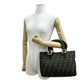 FENDI Handbag canvas Brown
