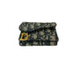 Dior Tri-fold wallet canvas Navy