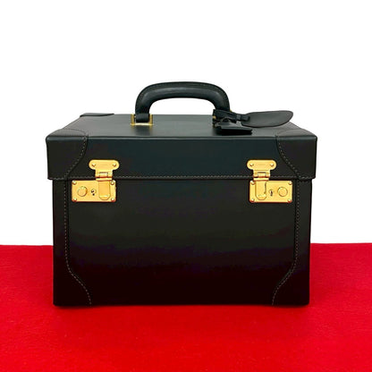 GUCCI Handbag leather black