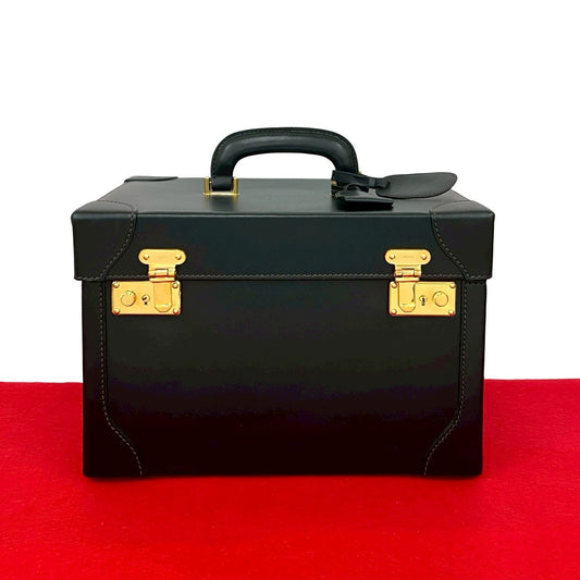 GUCCI Handbag leather black