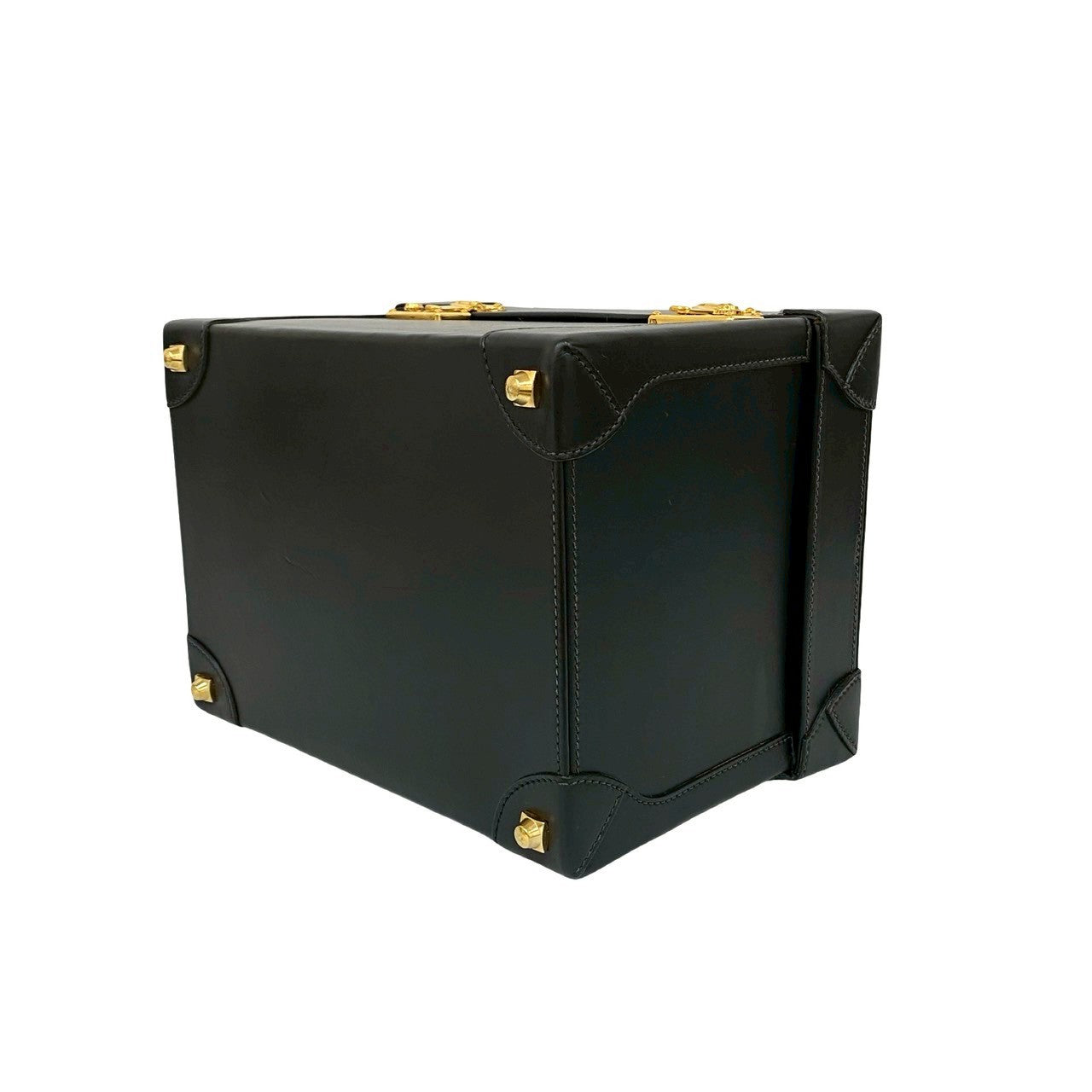 GUCCI Handbag leather black