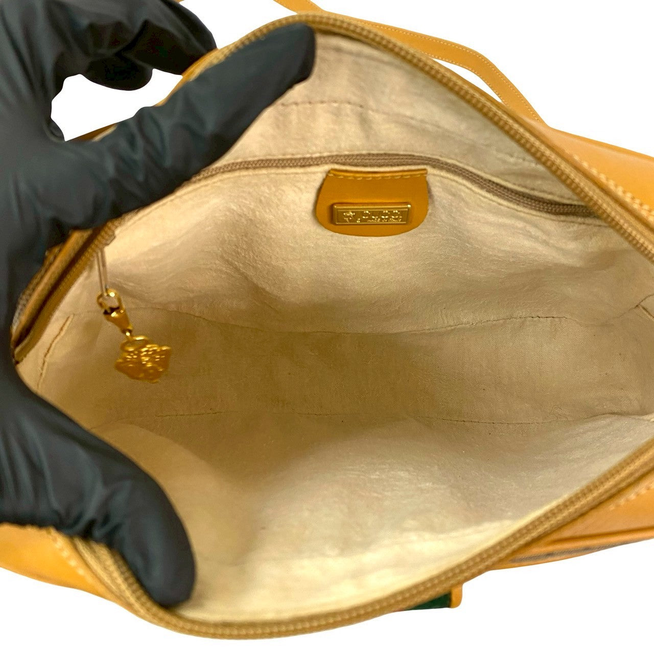 GUCCI Shoulder Bag leather Brown Sherry line