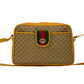 GUCCI Shoulder Bag leather Brown Sherry line