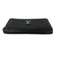 LOUIS VUITTON Long Wallet Purse leather black Zippy Rock Me