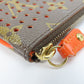 LOUIS VUITTON Coin case M95222 Monogram Brown Monogram Perfo Pochette Cre Women Used Authentic