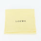 LOEWE Bifold Wallet Leather, PVC gray anagram mens Used Authentic