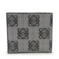 LOEWE Bifold Wallet Leather, PVC gray anagram mens Used Authentic