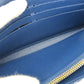 LOUIS VUITTON Long Wallet Purse M81183 Monogram, Jacquard Denim Marine Portefeuille Sarah Women Used Authentic