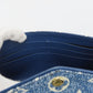 LOUIS VUITTON Long Wallet Purse M81183 Monogram, Jacquard Denim Marine Portefeuille Sarah Women Used Authentic