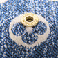 LOUIS VUITTON Long Wallet Purse M81183 Monogram, Jacquard Denim Marine Portefeuille Sarah Women Used Authentic