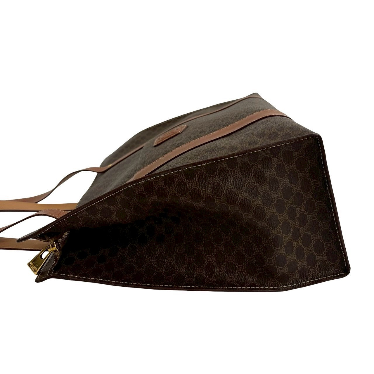 CELINE Tote Bag leather Brown