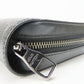 LOUIS VUITTON Long Wallet Purse M61698 Monogram Eclipse black Zippy XL mens Used Authentic