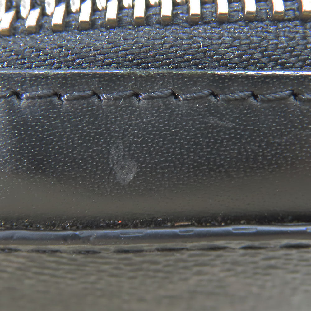 LOUIS VUITTON Long Wallet Purse M61698 Monogram Eclipse black Zippy XL mens Used Authentic
