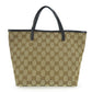 GUCCI Handbag 271101 GG canvas , leather , GG Supreme canvas beige Chilled license Papagallo Women Used Authentic