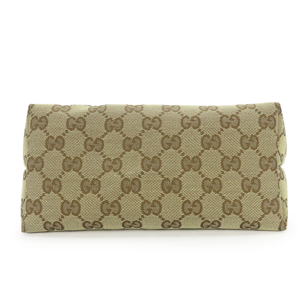 GUCCI Handbag 271101 GG canvas , leather , GG Supreme canvas beige Chilled license Papagallo Women Used Authentic