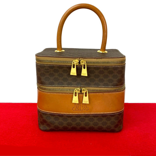 CELINE Handbag leather Brown