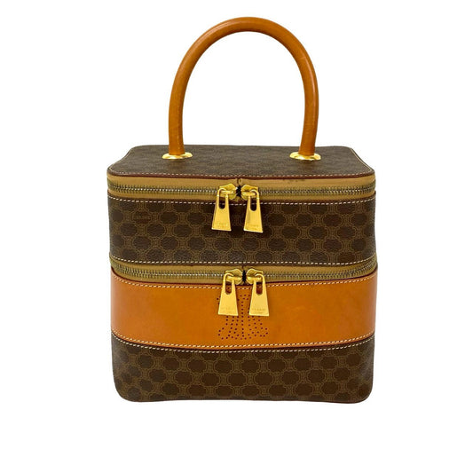 CELINE Handbag leather Brown