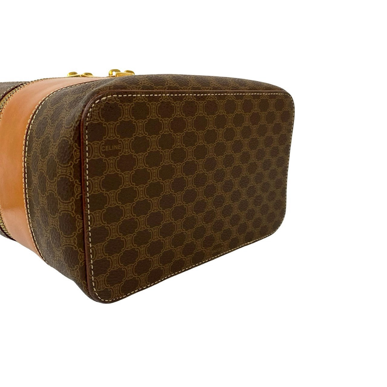 CELINE Handbag leather Brown