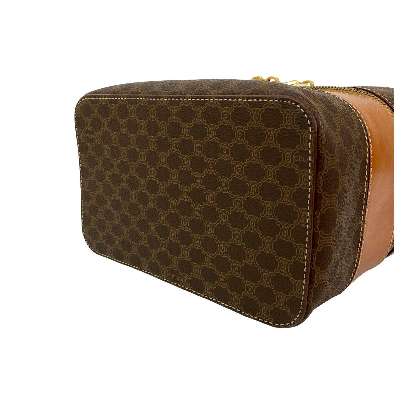 CELINE Handbag leather Brown