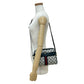 GUCCI Shoulder Bag PVC Navy Sherry line