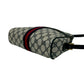GUCCI Shoulder Bag PVC Navy Sherry line