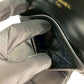 CHANEL Tri-fold wallet Matt caviar skin black