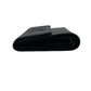 CHANEL Tri-fold wallet Matt caviar skin black