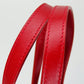 BURBERRY Handbag canvas Red