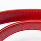 BURBERRY Handbag canvas Red