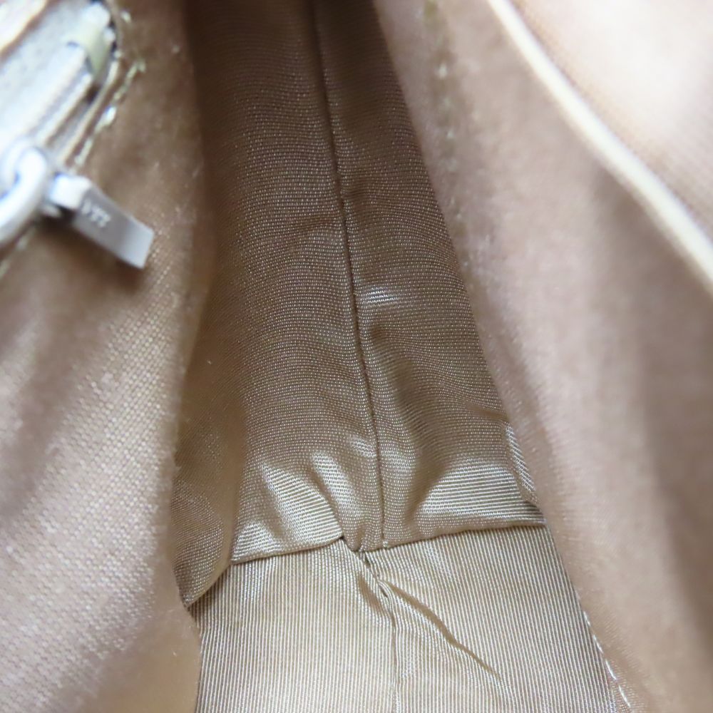 BURBERRY Handbag canvas Red