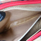 BURBERRY Handbag canvas Red