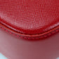 BURBERRY Handbag canvas Red