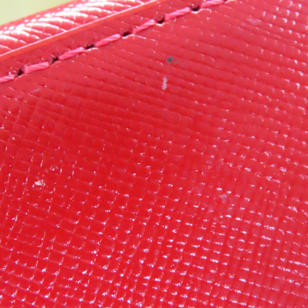 BURBERRY Handbag canvas Red