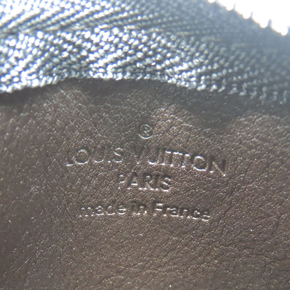 LOUIS VUITTON Coin case M93549 Damier Geant Noir Pochette Kle mens Used Authentic
