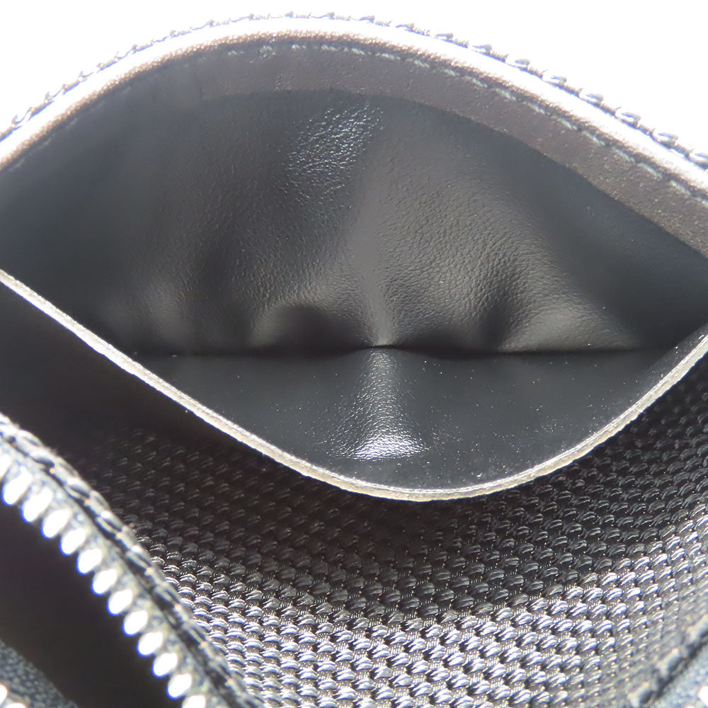 LOUIS VUITTON Coin case M93549 Damier Geant Noir Pochette Kle mens Used Authentic