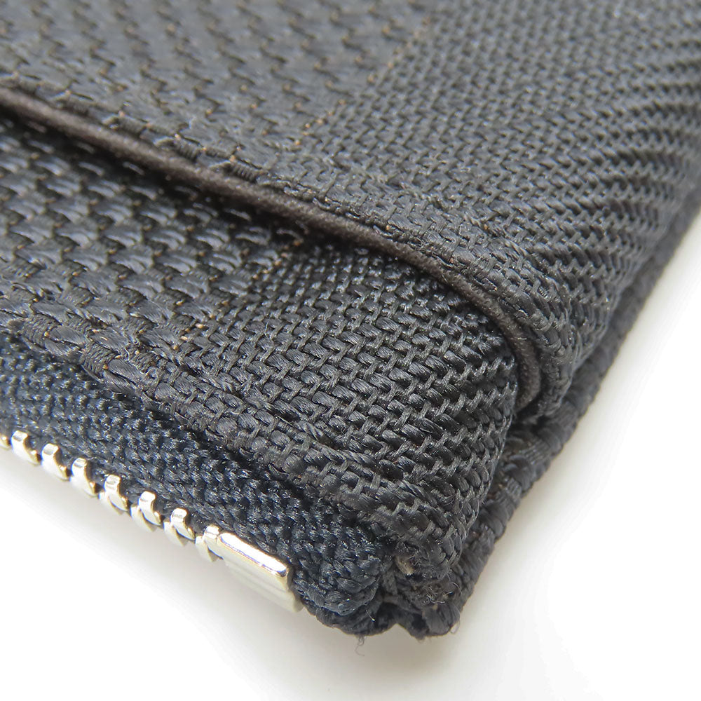 LOUIS VUITTON Coin case M93549 Damier Geant Noir Pochette Kle mens Used Authentic