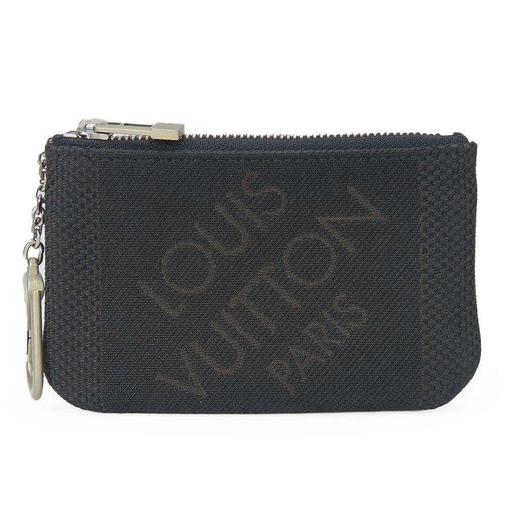 LOUIS VUITTON Coin case M93549 Damier Geant Noir Pochette Kle mens Used Authentic