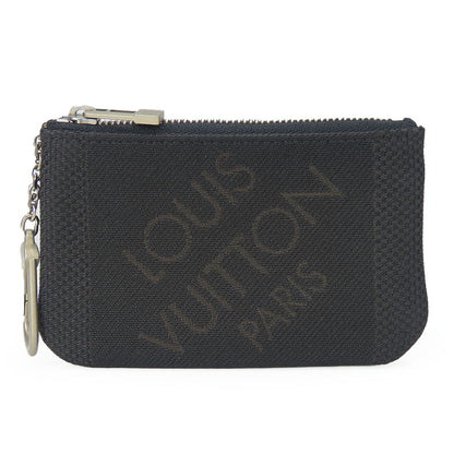 LOUIS VUITTON Coin case M93549 Damier Geant Noir Pochette Kle mens Used Authentic