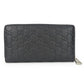 GUCCI Long Wallet Purse 473928 Guccisima black unisex(Unisex) Used Authentic