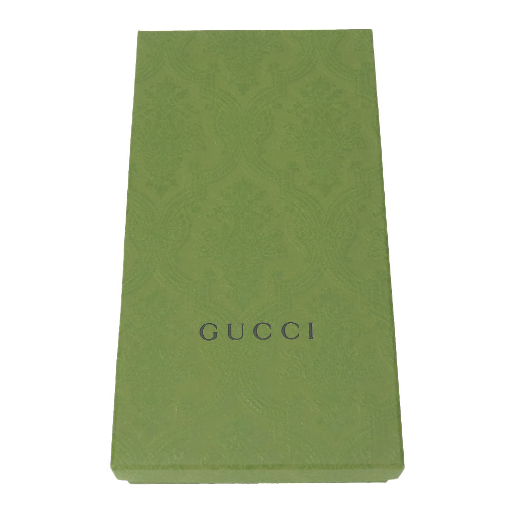 GUCCI Long Wallet Purse 473928 Guccisima black unisex(Unisex) Used Authentic