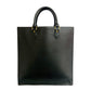 LOUIS VUITTON Handbag Epi Leather black Epi Sac Plat