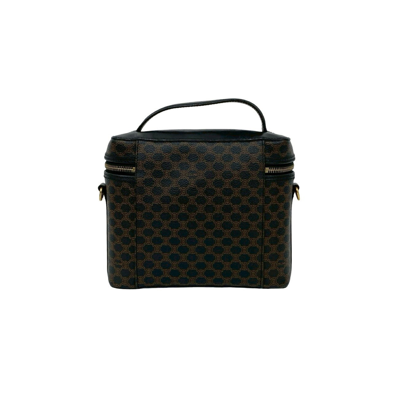 CELINE Shoulder Bag leather black