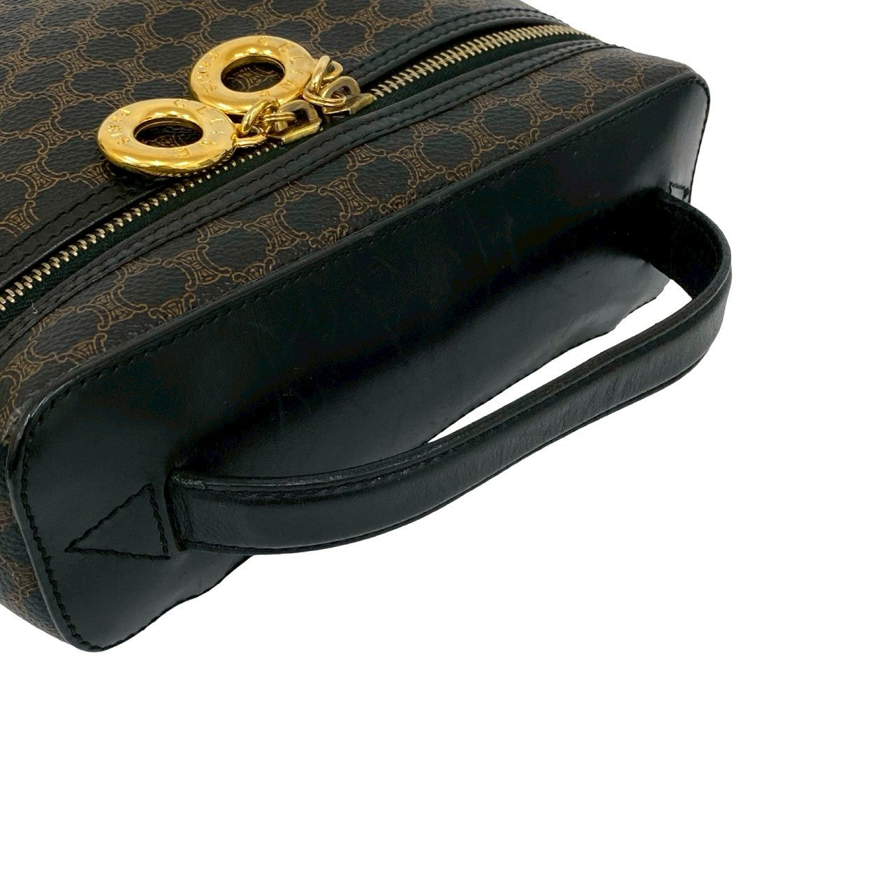 CELINE Shoulder Bag leather black