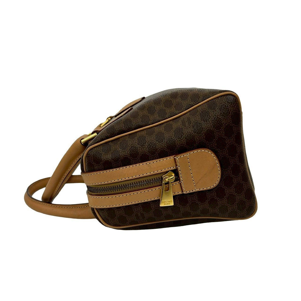 CELINE Shoulder Bag leather Brown