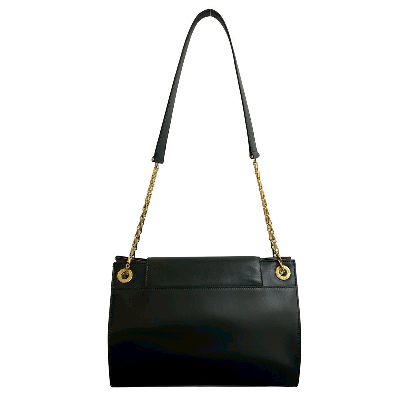CELINE Shoulder Bag leather black