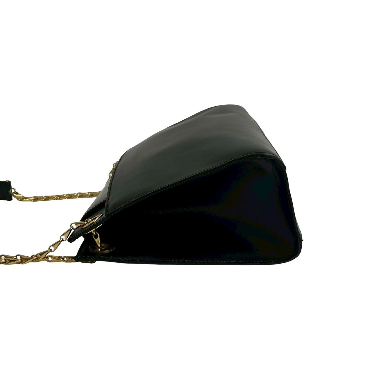 CELINE Shoulder Bag leather black