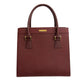 BURBERRY Handbag leather wine-red